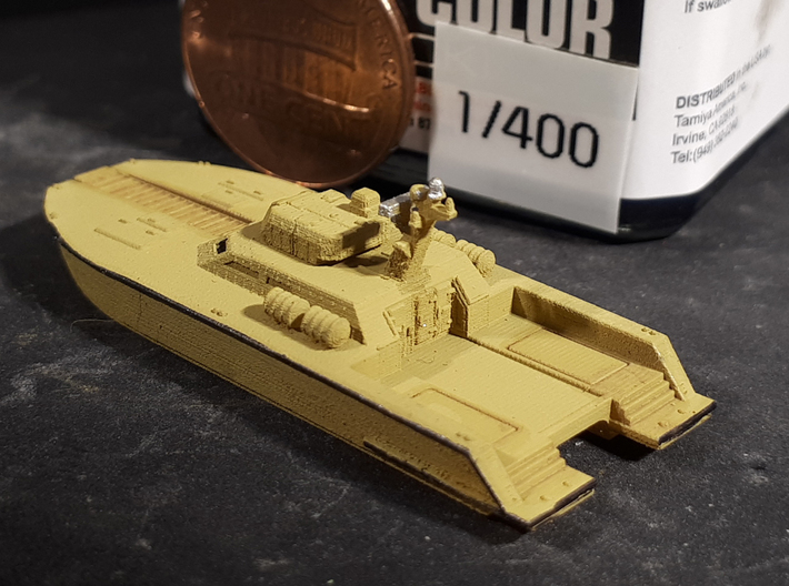 X18 Tank Boat 3d printed 