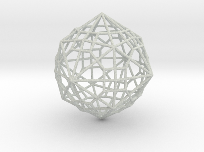 0495 Truncated Cuboctahedron + Dual 3d printed