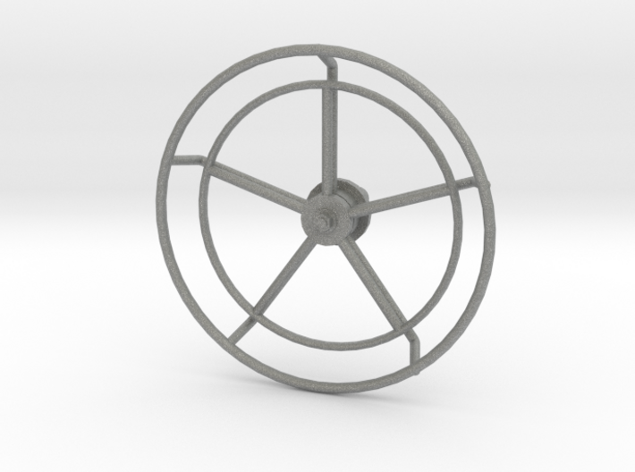 1/35 Yacht Steering Wheel 3d printed