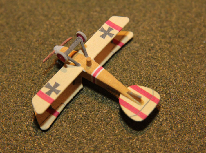 Ludwig Hautzmayer Albatros D.III(Oef) [full color] 3d printed The actual print (underside)