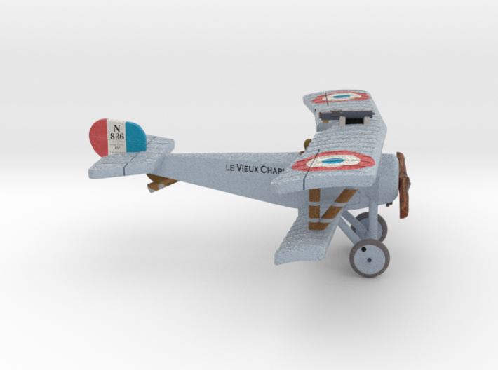 Georges Guynemer Nieuport 11 (full color) 3d printed 