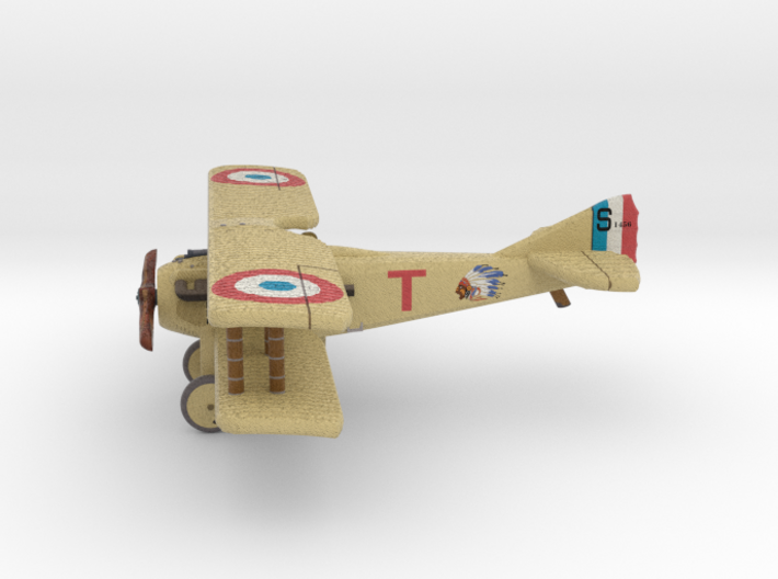 William Thaw SPAD 7 (full color) 3d printed 