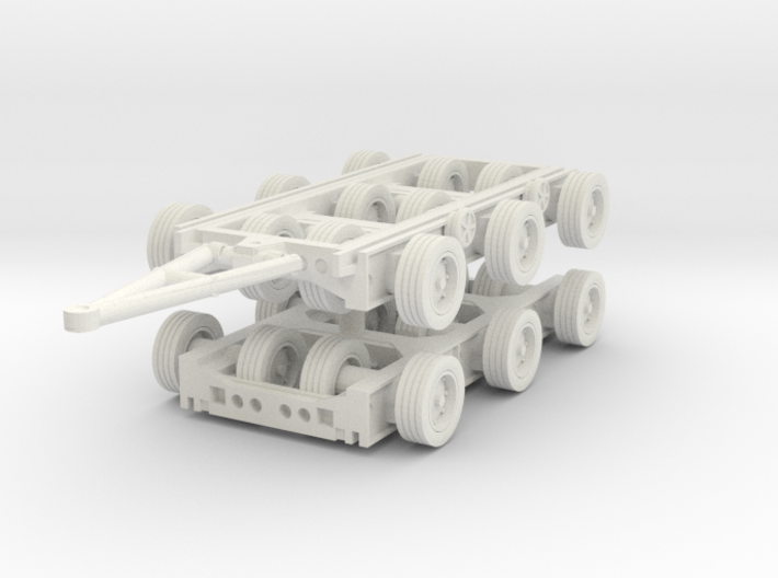 Culemeyer Trailer 3 axis (x2) 1/56 3d printed