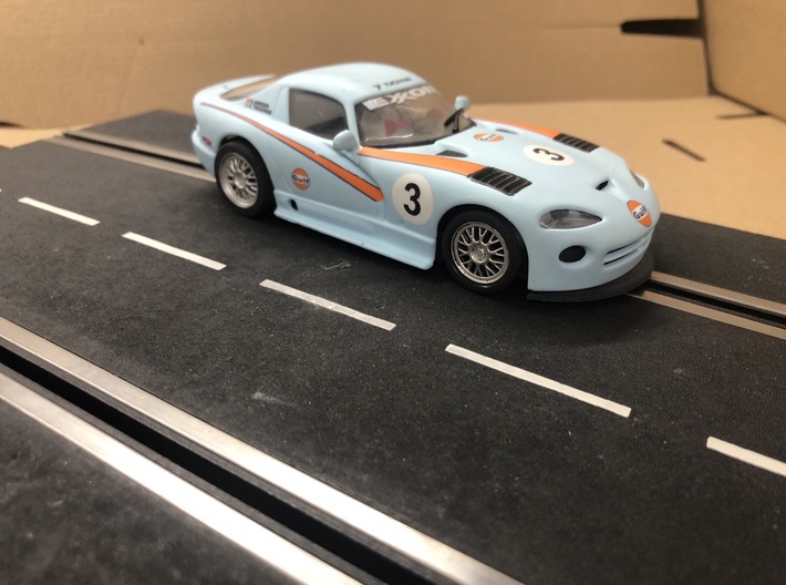 Thunderslot Chassis for Fly Viper GTS R STR 3d printed 