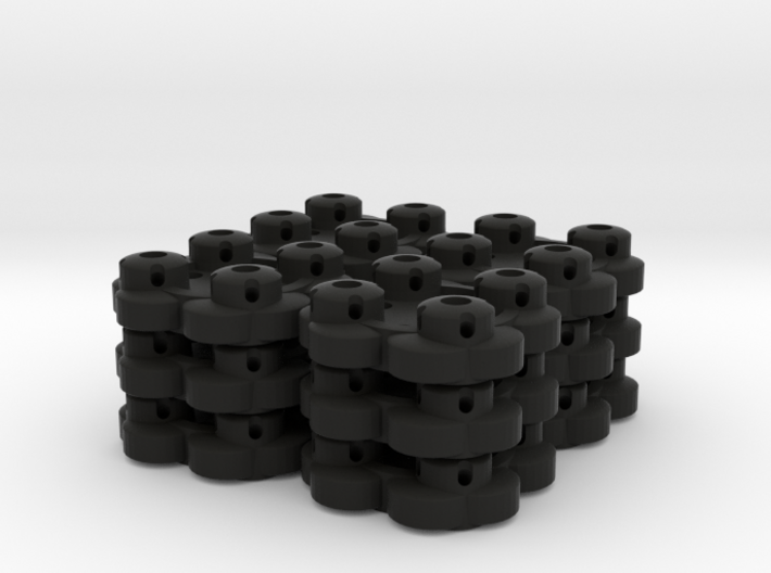 Clover Connector (12-Pack) 3d printed