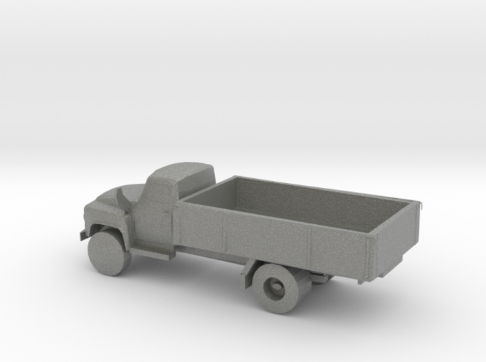 N Scale Flat Bed Truck 3d printed This is a render not a picture