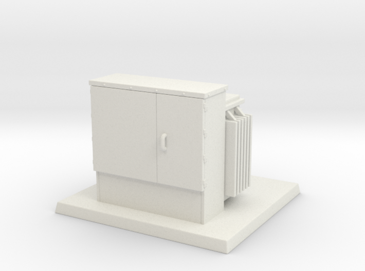 Padmount Transformer 01. 1:64 Scale 3d printed
