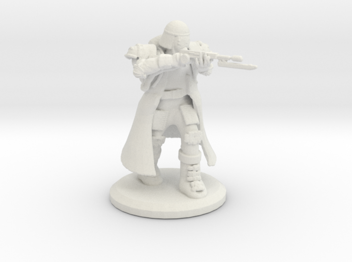 Laser Rifle Infantry Pose 5 3d printed