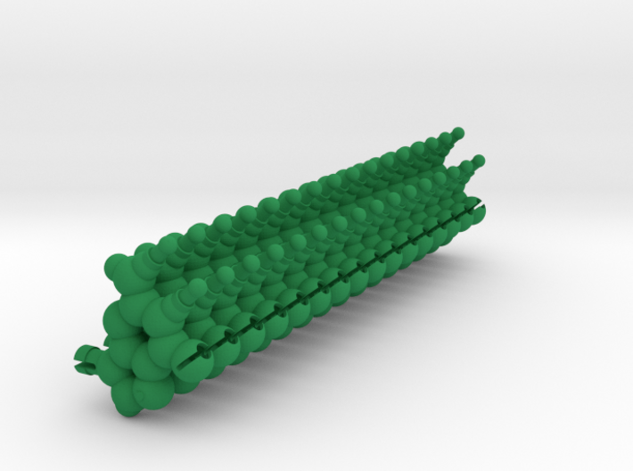 Guanine piece at 100% scale (bundle of 16) 3d printed