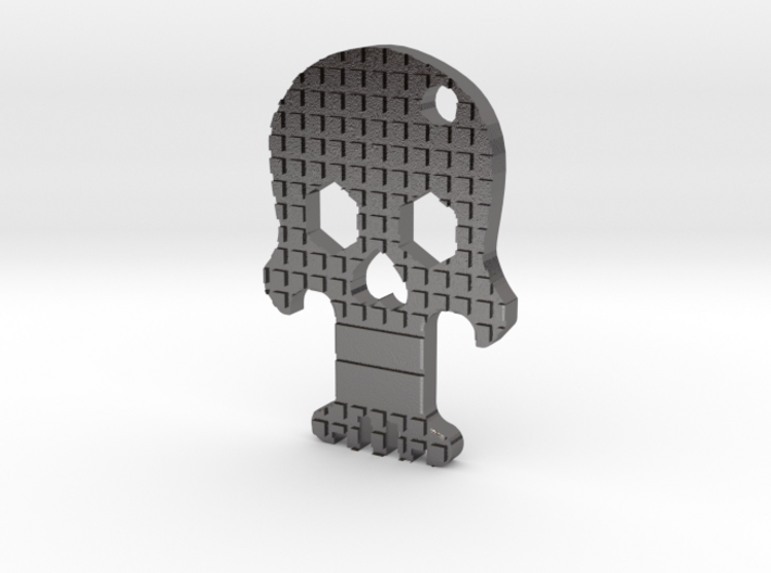 Bottle Opener Skull Fragpattern 3d printed