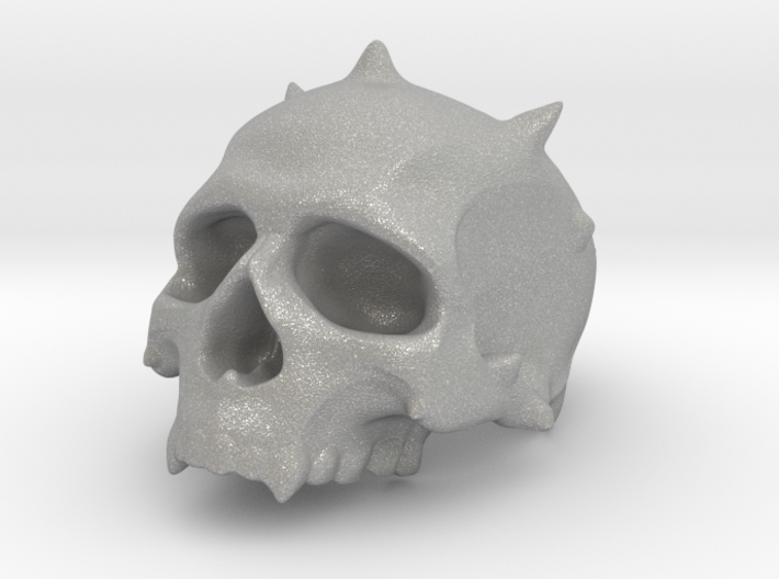 skull ring 3d printed