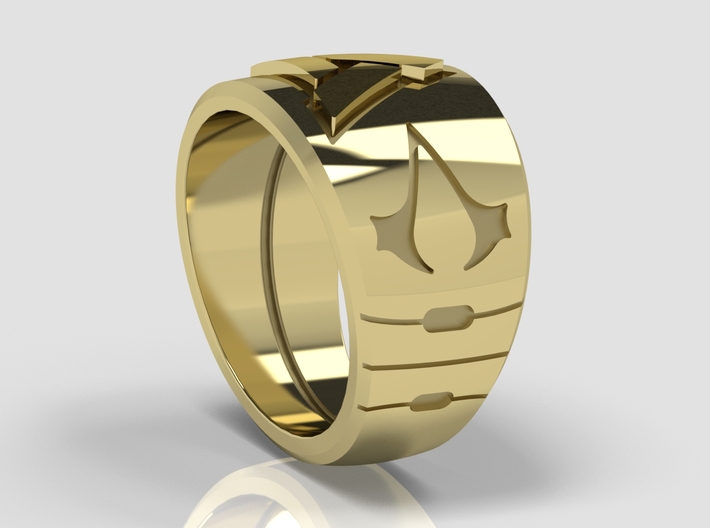 Assassin's Creed Ring 3d printed