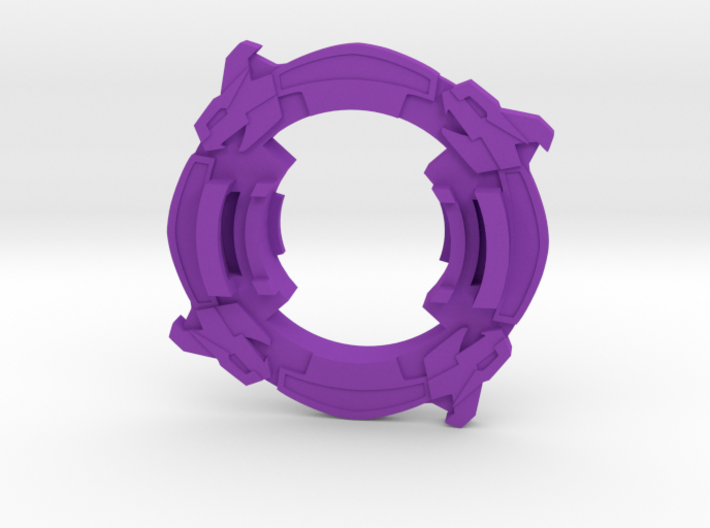 Beyblade Cyber Draciel-2 | Anime Attack Ring 3d printed