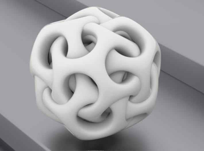 Dodecahedron 8x Interlocked 3d printed Dodecahedron 8x Interlocked Preview