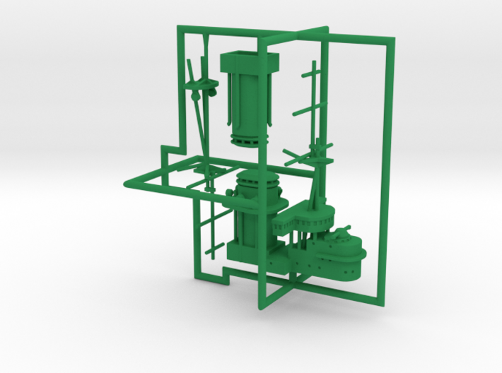 1/700 A-H Battle Cruiser Design VI Superstructure 3d printed