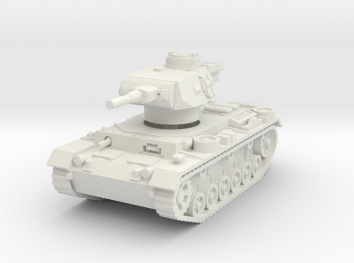 panzer III J scale 1/100 3d printed