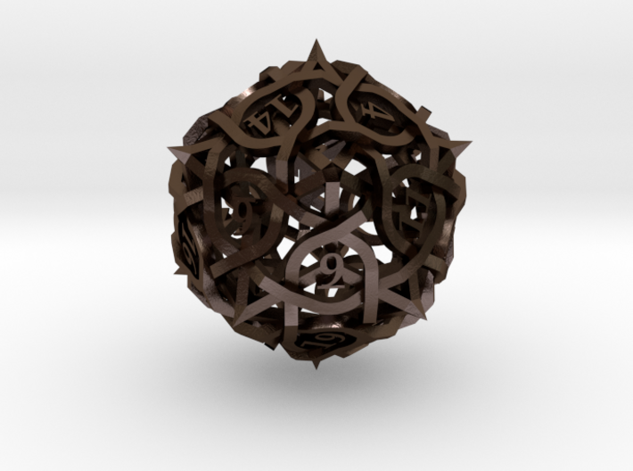 Thorn d20 3d printed