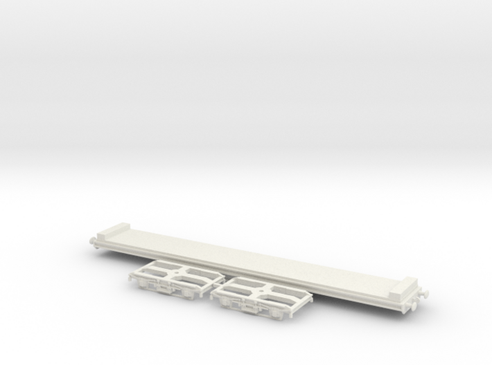 HO/OO Freelance CR Generic Chassis Chain 3d printed