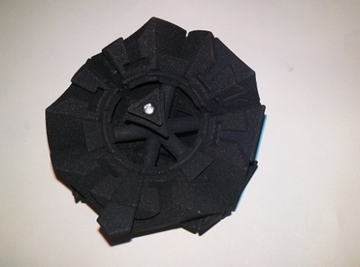 Rhombic Raptor 3d printed assembly