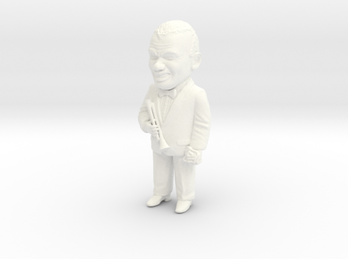 Louis Armstrong - Satchmo 3d printed