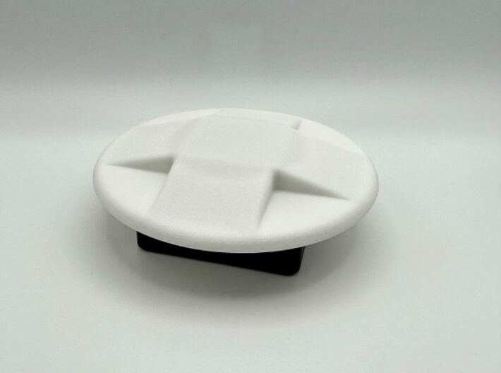 D-pad Button Topper - Convex 4-way large 3d printed 