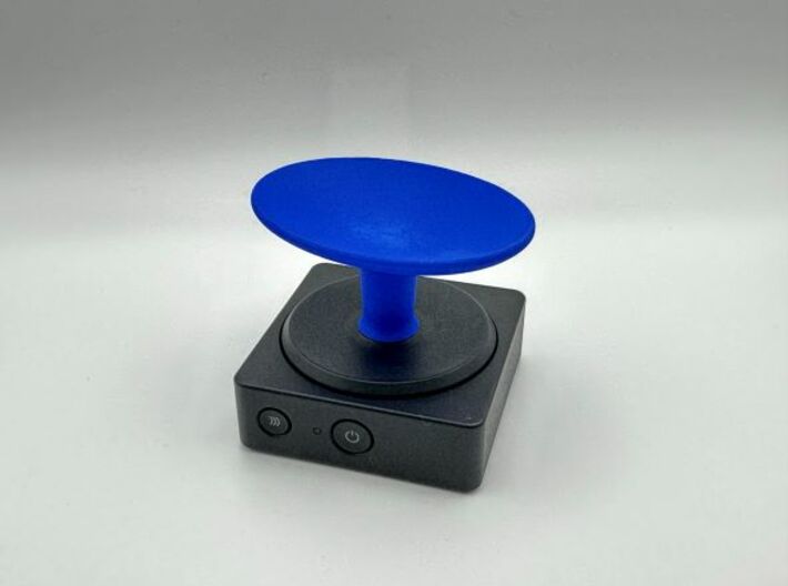 Joystick Stem with concave oval top - short 3d printed 