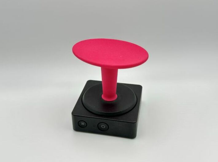 Joystick Stem with concave oval top 3d printed 