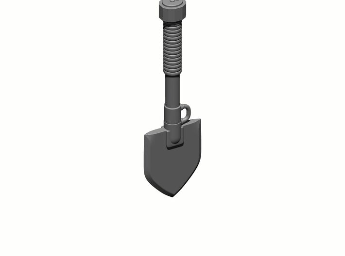Imperial Guard Trench Shovel 1/18 Scale Joy Toy 3d printed Military Trench Shovel