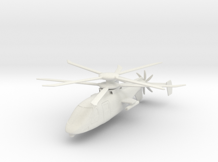 Sikorsky S-97 Raider Scout Helicopter 3d printed