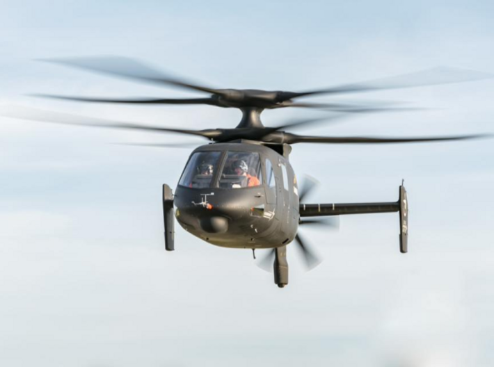 Sikorsky S-97 Raider Scout Helicopter 3d printed