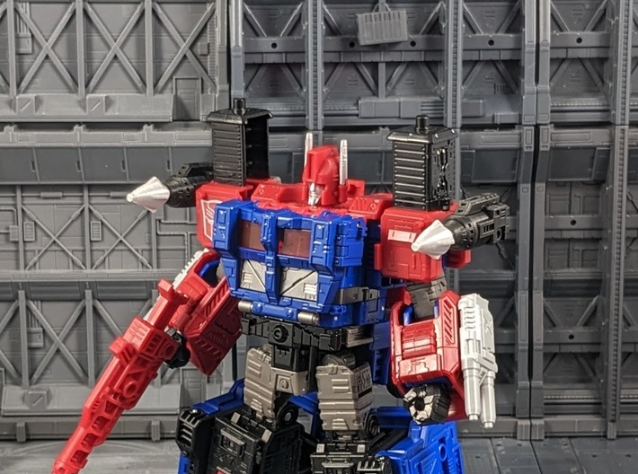 TF Seige Kingdom SS86 Leader Magnus Missile Set 3d printed 