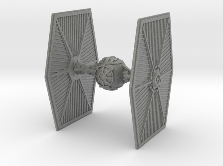 Twin Ion Engine: Line Fighter 3d printed
