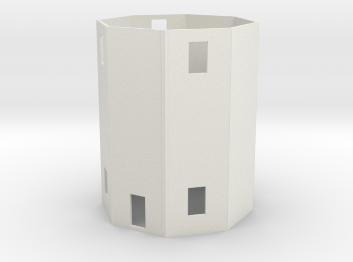 Revised CP Rail Enclosed Water Tower Body 3d printed