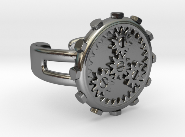 Steampunk gears 3d printed