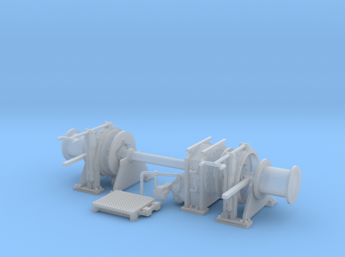 Anchor winch - 1:50 3d printed 