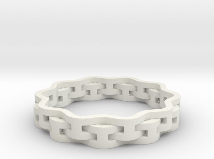Interlaced Ring 3d printed
