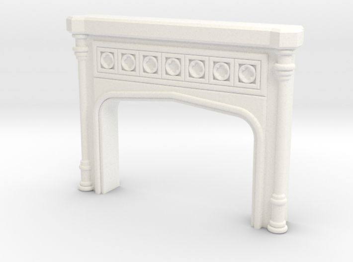 Ravenswood House Grand Fireplace 3d printed