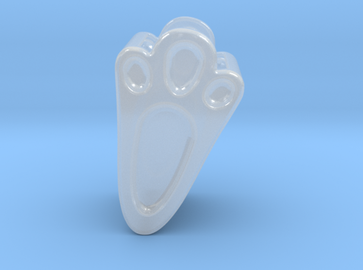 Toothbrush case | rabbits foot 3d printed