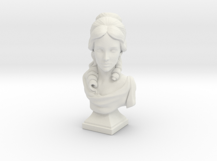 Female bust 3d printed