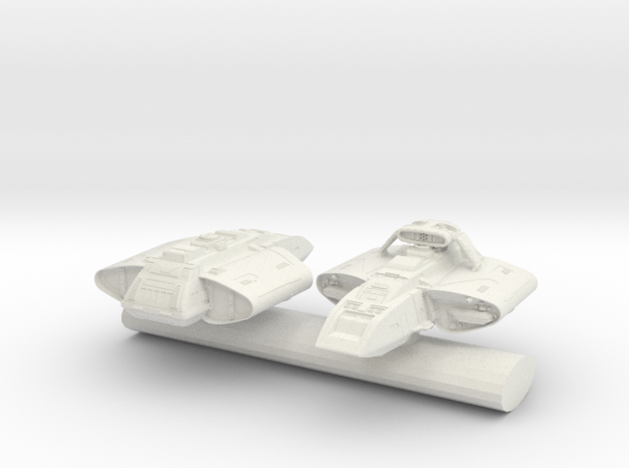 Danube Class Refit Scoutrunabout 1/1400 scale 3d printed