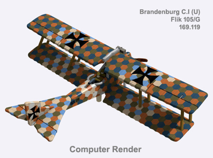 Brandenburg C.I(U) 169.119 (full color) 3d printed 