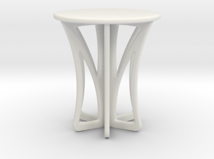 Rocking stool miniature 3d printed