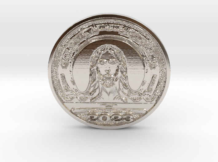 YESHUA COMMANDS NO MORE CRYPTO PONZI SCHEMES! 3d printed