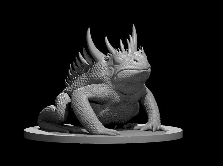 Demon Toad 3d printed