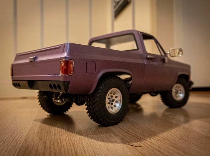 RC4WD Chevy Blazer Roll_Pan With LED Sockets 3d printed 
