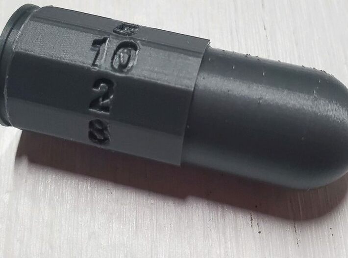 GunCraze 40mm D10 Dice 3d printed 