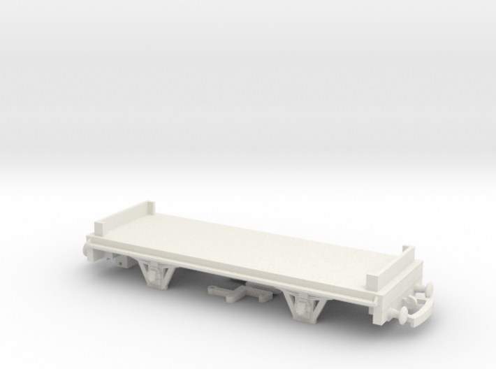 HO/OO Branchline Chassis low Buffer chain 3d printed