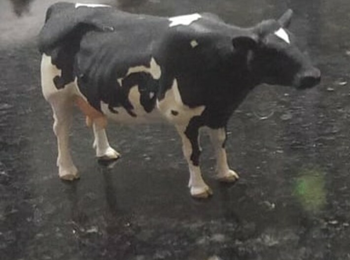 holstein 1.64  standing cow 3d printed for painted copies please send message