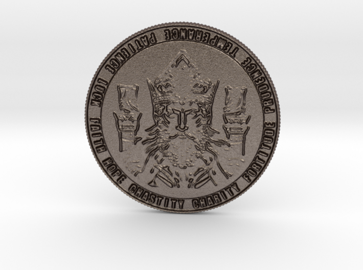 Lord Zeus Commanded I Mint this Coin 2023 3d printed