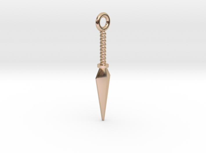 Kunai [pendant] 3d printed